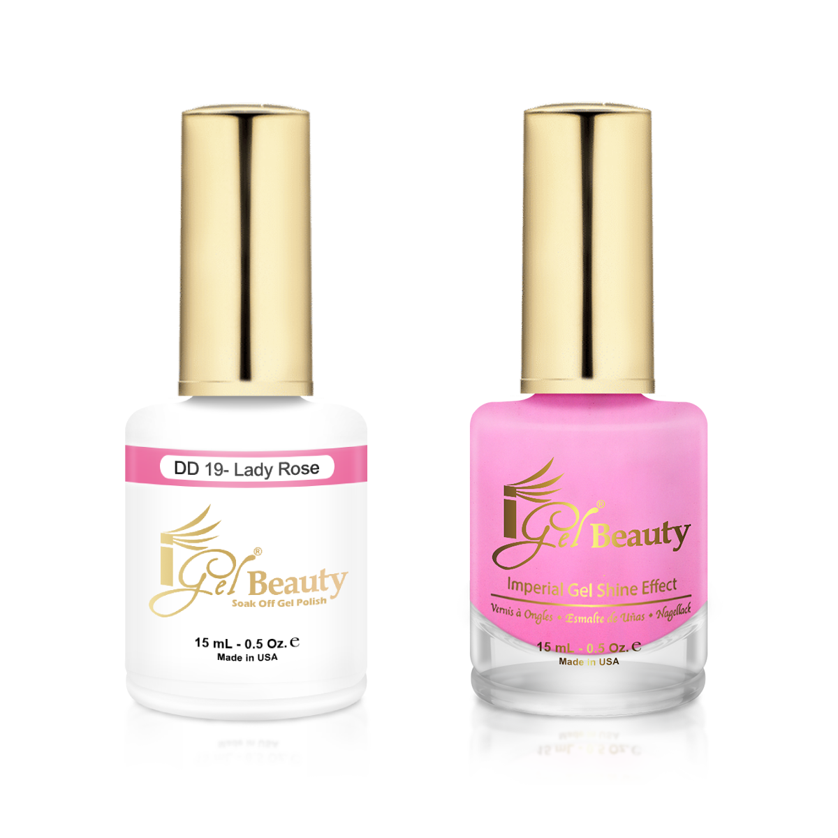iGel Beauty -  iGel Dip & Dap Duo - DD019 Lady Rose